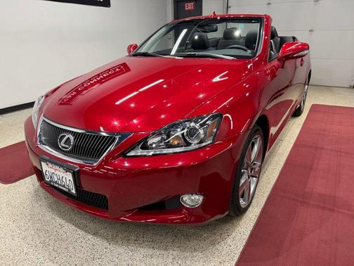 Maroon 2012 Lexus IS 350C Base