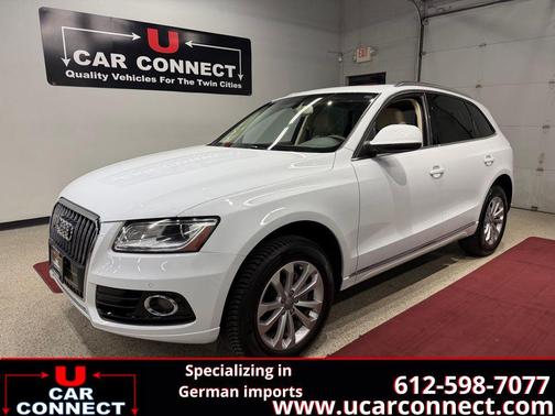 White 2014 Audi Q5 2.0T Premium Plus
