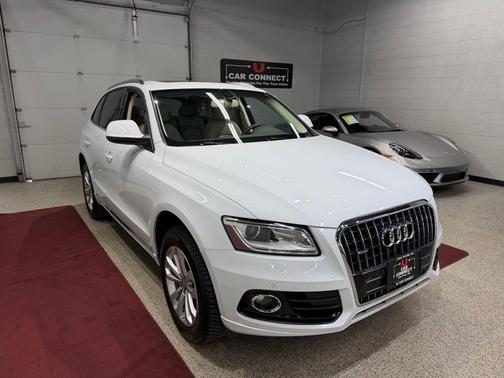 White 2014 Audi Q5 2.0T Premium Plus