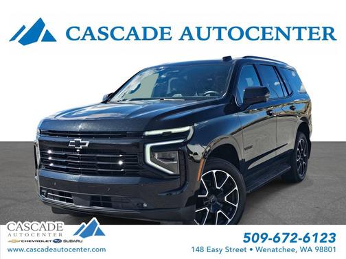 Black 2026 Chevrolet Tahoe RST