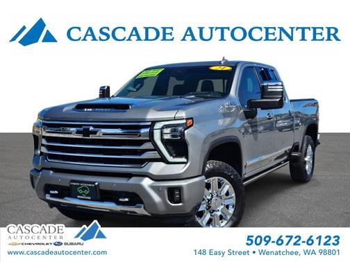 Sterling Gray Metallic 2024 Chevrolet Silverado 3500 High Country