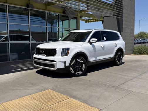 Glacial White Pearl 2025 Kia Telluride EX