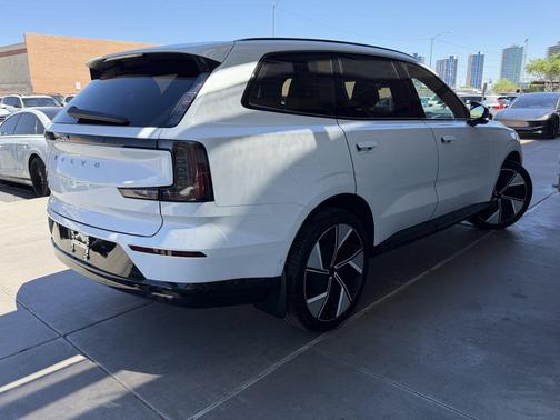 Crystal White Metallic 2025 Volvo EX90 Ultra, Twin Motor, Fully electric, 7 Seats