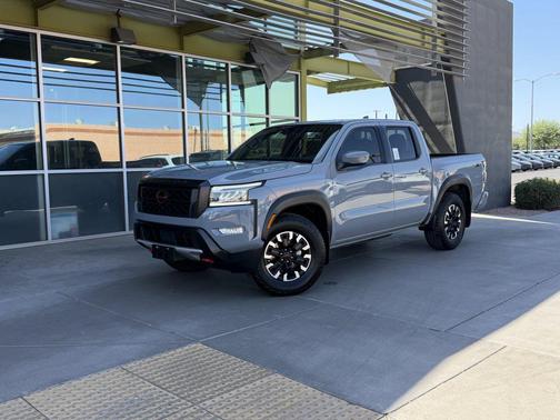 Boulder Gray Pearl 2024 Nissan Frontier PRO-X
