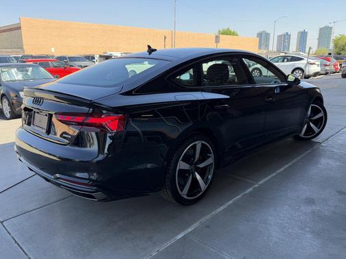 Mythos Black Metallic 2023 Audi A5 Sportback 45 S Line Prestige