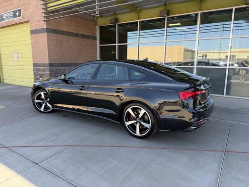 Mythos Black Metallic 2023 Audi A5 Sportback 45 S Line Prestige