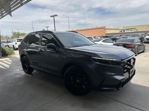 Meteorite Gray Metallic 2024 Honda CR-V Hybrid Sport FWD