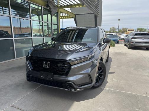 Meteorite Gray Metallic 2024 Honda CR-V Hybrid Sport FWD