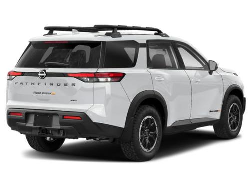 Glacier White 2024 Nissan Pathfinder Rock Creek 4WD