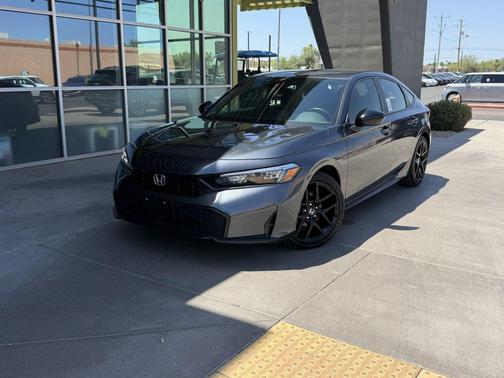 Crystal Black Pearl 2025 Honda Civic Sport