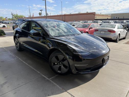 Solid Black 2022 Tesla Model 3 Standard Range