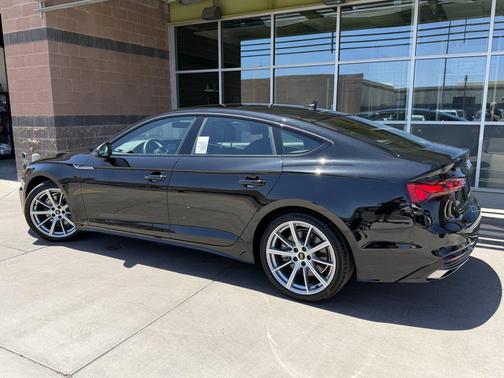 Black 2025 Audi A5 Sportback 45 S Line Premium