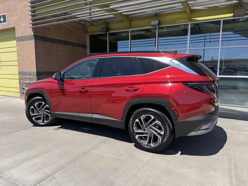 Ultimate Red 2025 Hyundai TUCSON Hybrid Limited