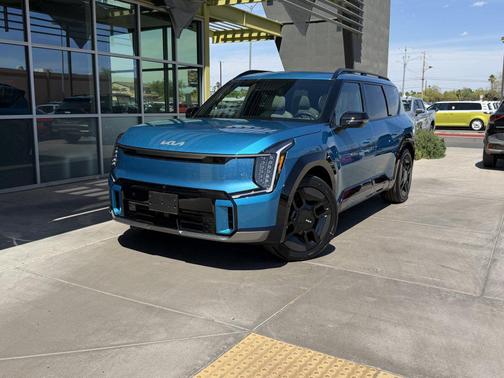 Ocean Blue 2026 Kia EV9 GT-Line