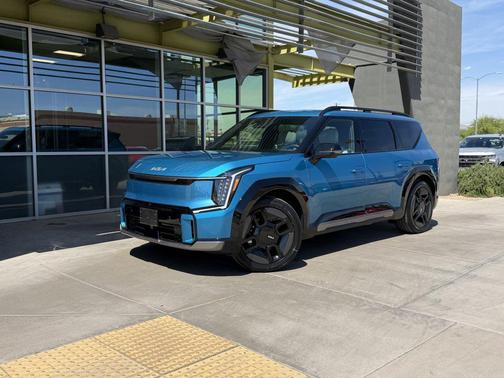 Ocean Blue 2026 Kia EV9 GT-Line