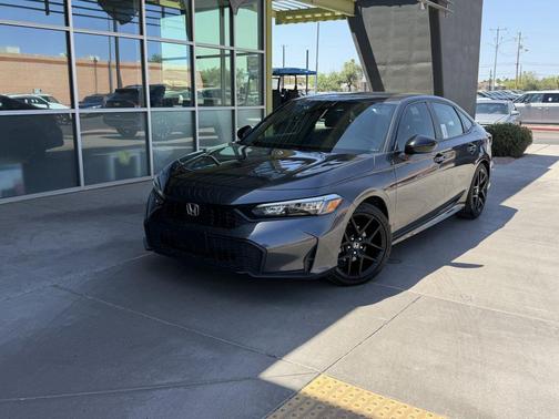 Crystal Black Pearl 2025 Honda Civic Sport