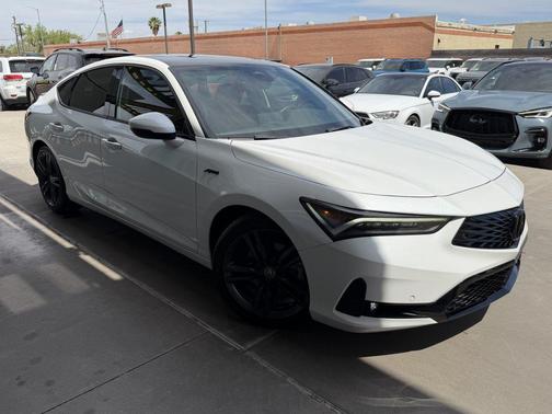 Platinum White Pearl 2023 Acura Integra A-SPEC Technology