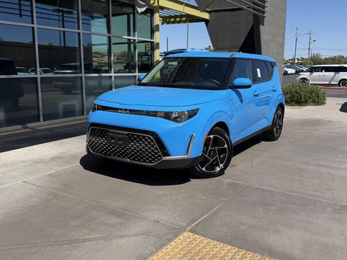 Surf Blue 2025 Kia Soul EX