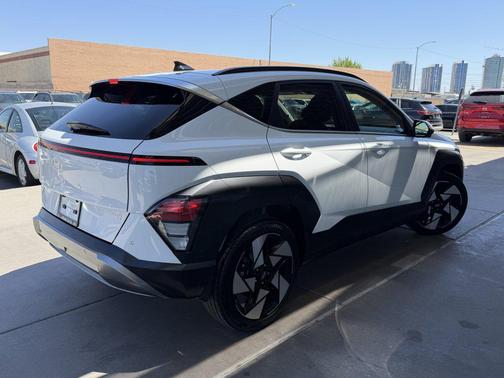 Atlas White 2024 Hyundai KONA Limited