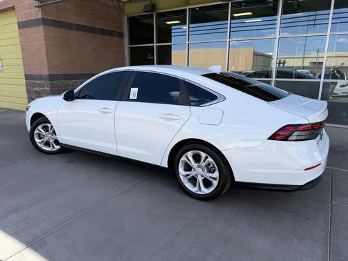 White 2023 Honda Accord LX 1.5T