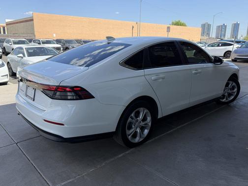 White 2023 Honda Accord LX 1.5T