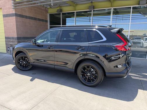 Crystal Black Pearl 2025 Honda CR-V Hybrid Sport AWD