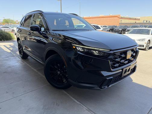 Crystal Black Pearl 2025 Honda CR-V Hybrid Sport AWD