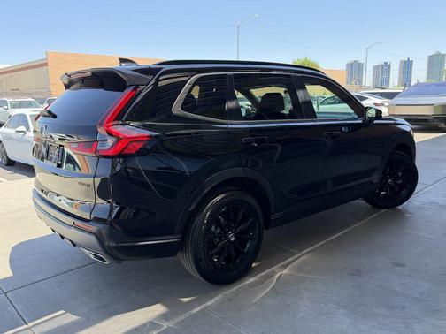 Crystal Black Pearl 2025 Honda CR-V Hybrid Sport AWD