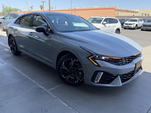Gray 2025 Kia K5 GT-Line