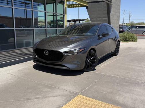 Machine Gray Metallic 2023 Mazda Mazda3 2.5 Turbo AWD