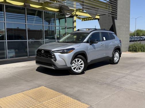 Sonic Silver 2026 Toyota Corolla Cross LE