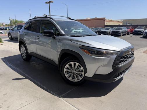 Sonic Silver 2026 Toyota Corolla Cross LE