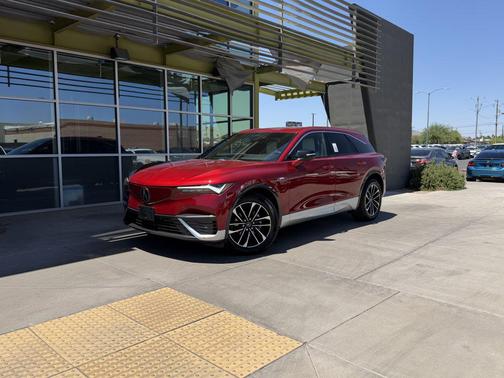 Scarlet Red Metallic 2024 Acura ZDX A-SPEC