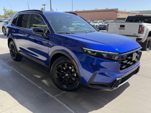 Canyon River Blue Metallic 2025 Honda CR-V Hybrid Sport FWD