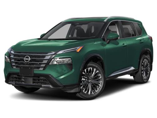 Baja Storm Metallic/Super Black 2024 Nissan Rogue Platinum