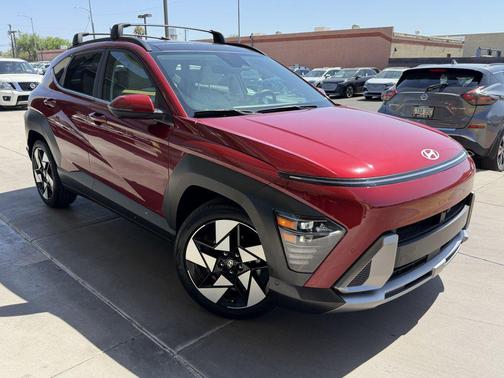 Ultimate Red Metallic 2025 Hyundai KONA Limited
