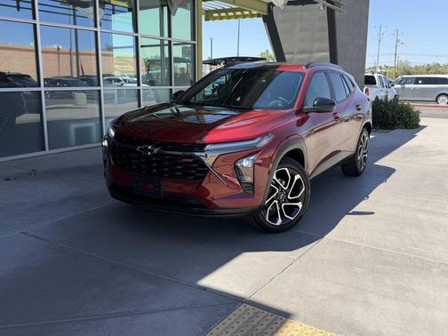 Crimson Metallic 2024 Chevrolet Trax FWD 2RS