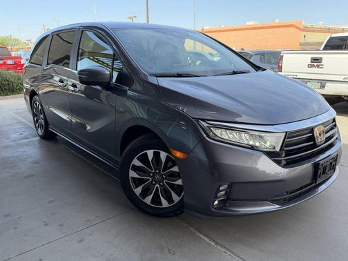 Modern Steel Metallic 2024 Honda Odyssey EX-L