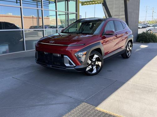 Ultimate Red Metallic 2025 Hyundai KONA Limited