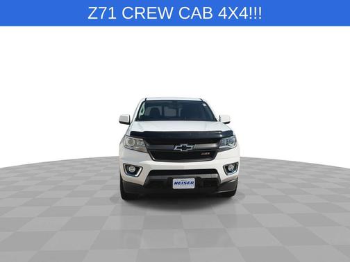 Summit White 2018 Chevrolet Colorado Z71