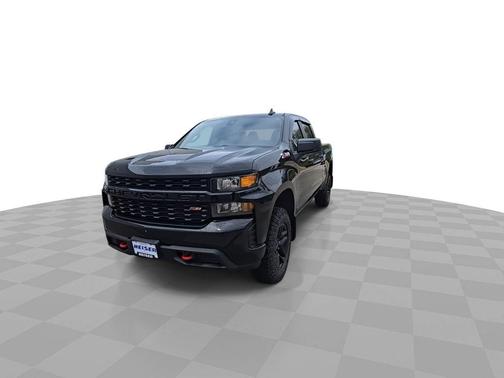 Black 2021 Chevrolet Silverado 1500 Custom Trail Boss