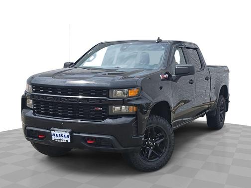 Black 2021 Chevrolet Silverado 1500 Custom Trail Boss