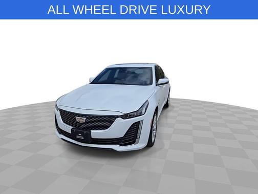 Summit White 2022 Cadillac CT5 Luxury