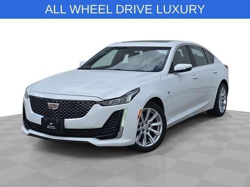 Summit White 2022 Cadillac CT5 Luxury