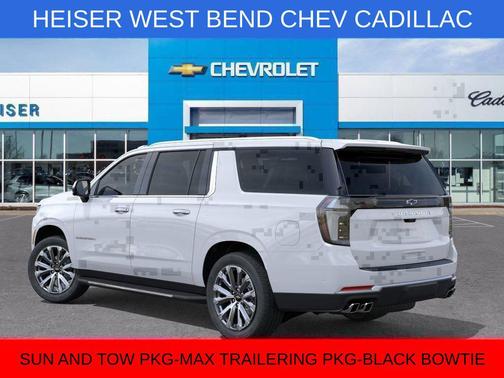 Polar White Tricoat 2026 Chevrolet Suburban High Country, 4WD