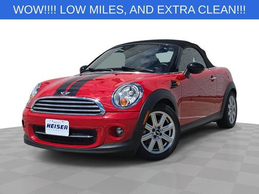 Chili Red 2013 MINI Roadster Cooper