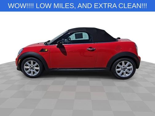 Chili Red 2013 MINI Roadster Cooper