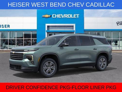 Trillium Green Metallic 2027 Chevrolet Traverse LT