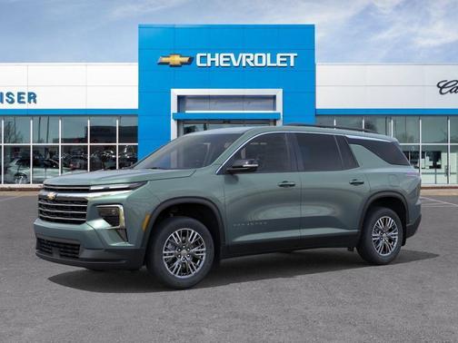 Trillium Green Metallic 2027 Chevrolet Traverse LT