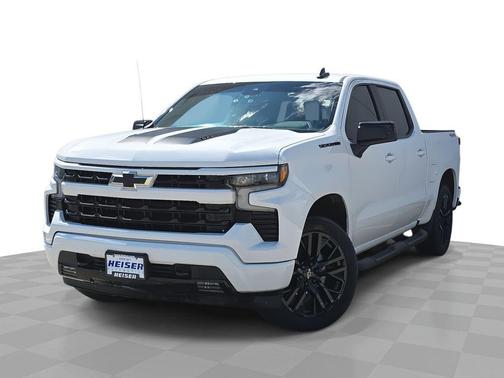 Summit White 2024 Chevrolet Silverado 1500 RST